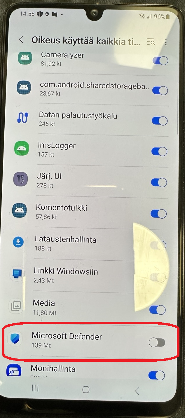 Oikeus tietoihin