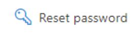 Avain ja "Reset password" -teksti