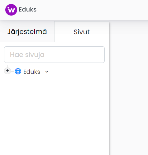 Valikko
