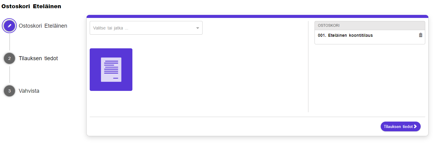 Ostoskori eteläinen 2